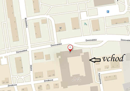 mapa ordinace